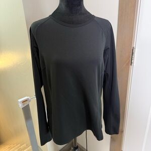 Patagonia Women's Capeline Mid-weight Long Sleeve Shirt Base Layer Black XL